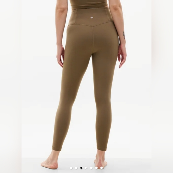 NWT Athleta Elation Ultra High Rise 7/8 Legging Size Small In Clay - Picture 1 of 6